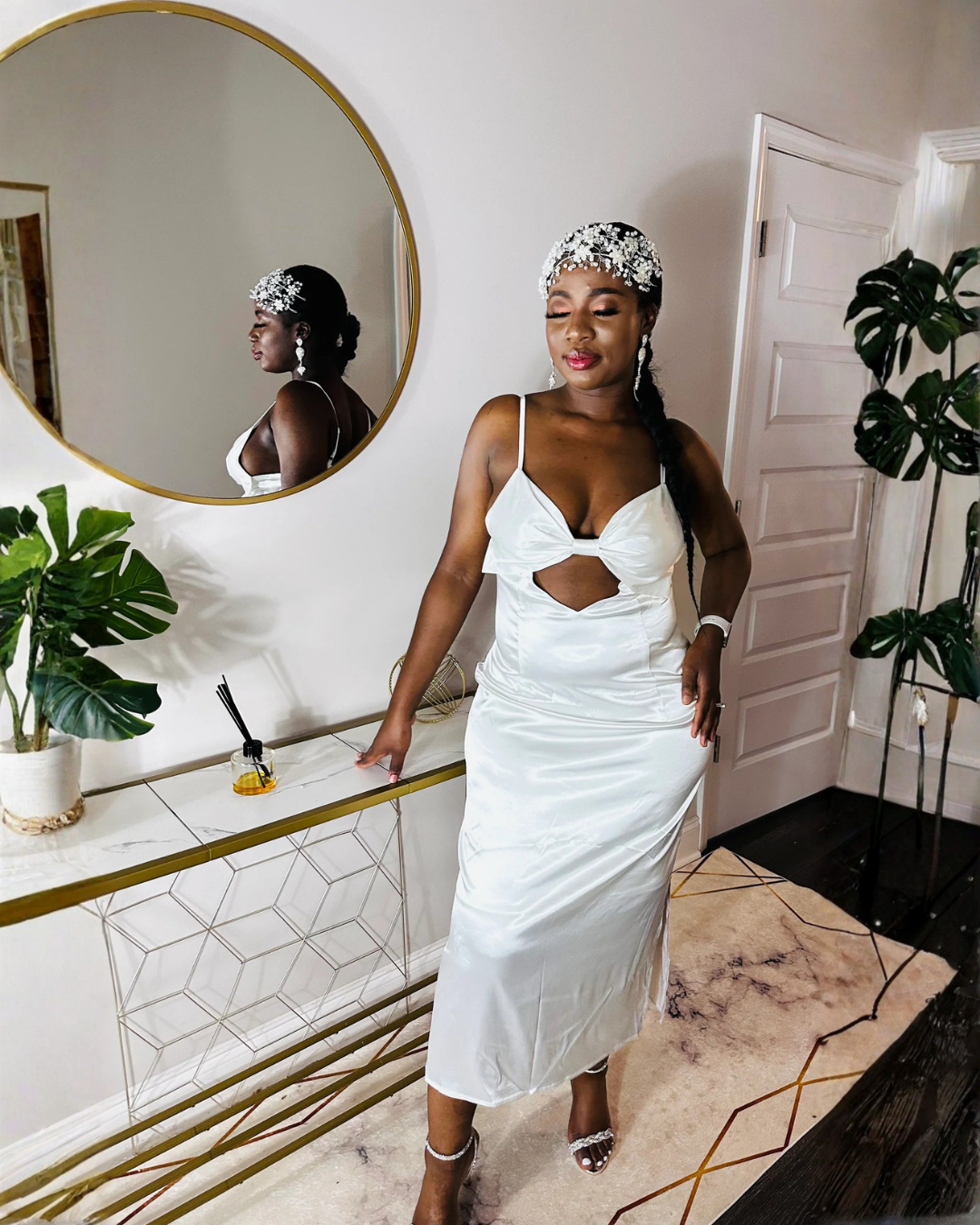 Tia Bow Bridal Slip Wear