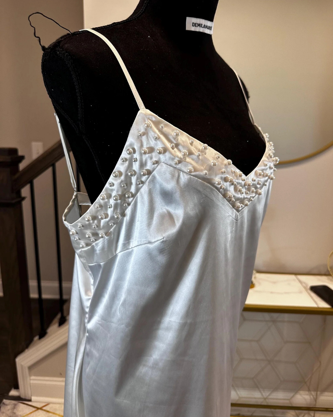 Bridal Robe & Slip Dress, Robe with Slip Dress For Brides, Wedding Day Slip Dress, Gift For Her, Gift For Bride To Be, 2025 Bride, 2025 Robes