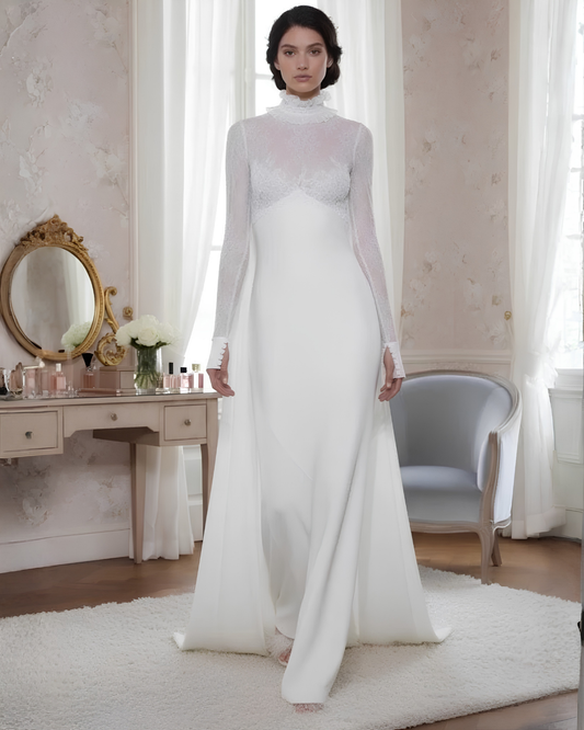 Bridal Robe, Wedding Robes for Brides, Tulle Robe, Wedding Day Robe, Gift for Bride To Be, Bridal Morning Robe