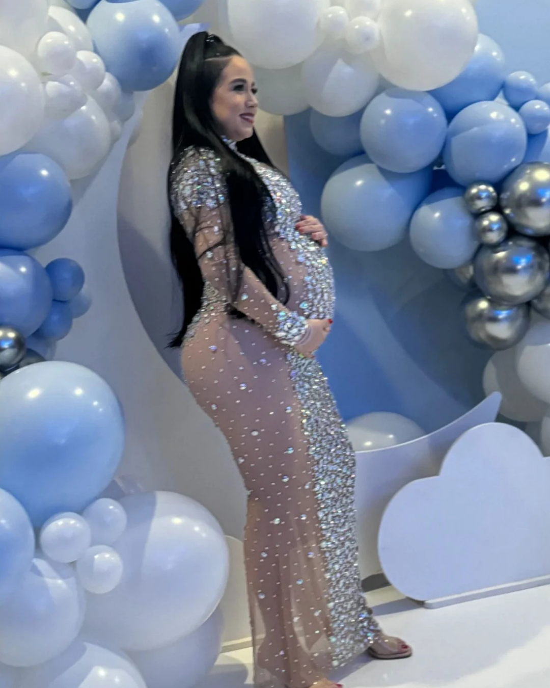 Delinah Maternity Dress (S, M Ready to Ship)