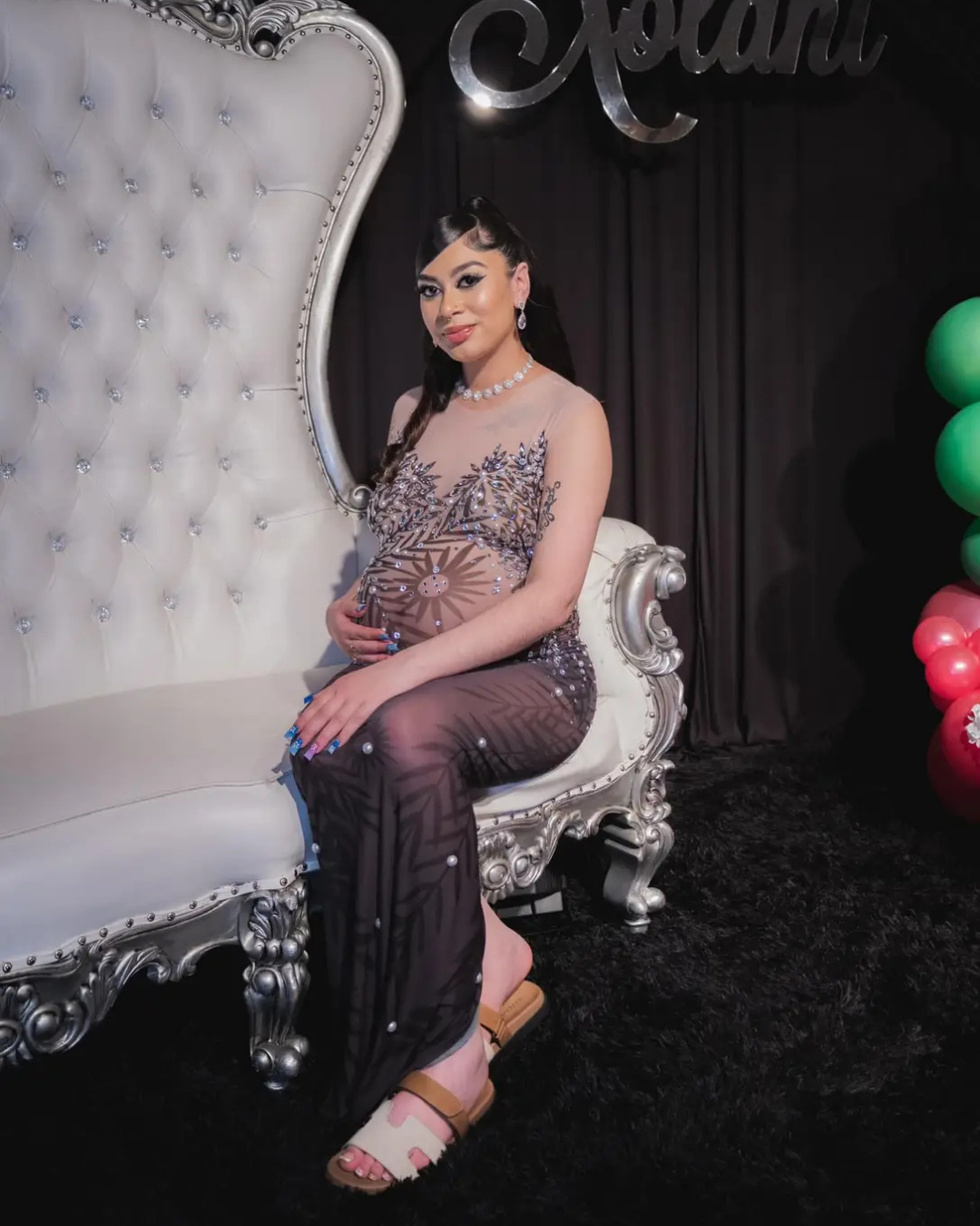 Roxanna Maternity Dress (Ready to ship S, M)