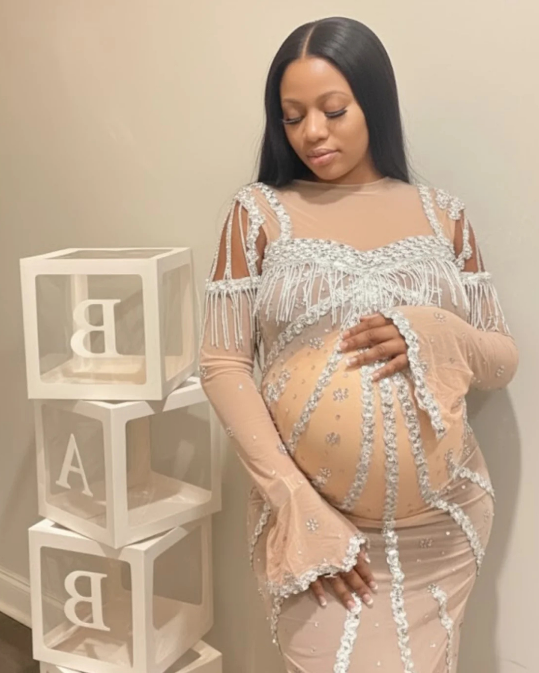 Ashley Maternity Dress (Ready to Ship)