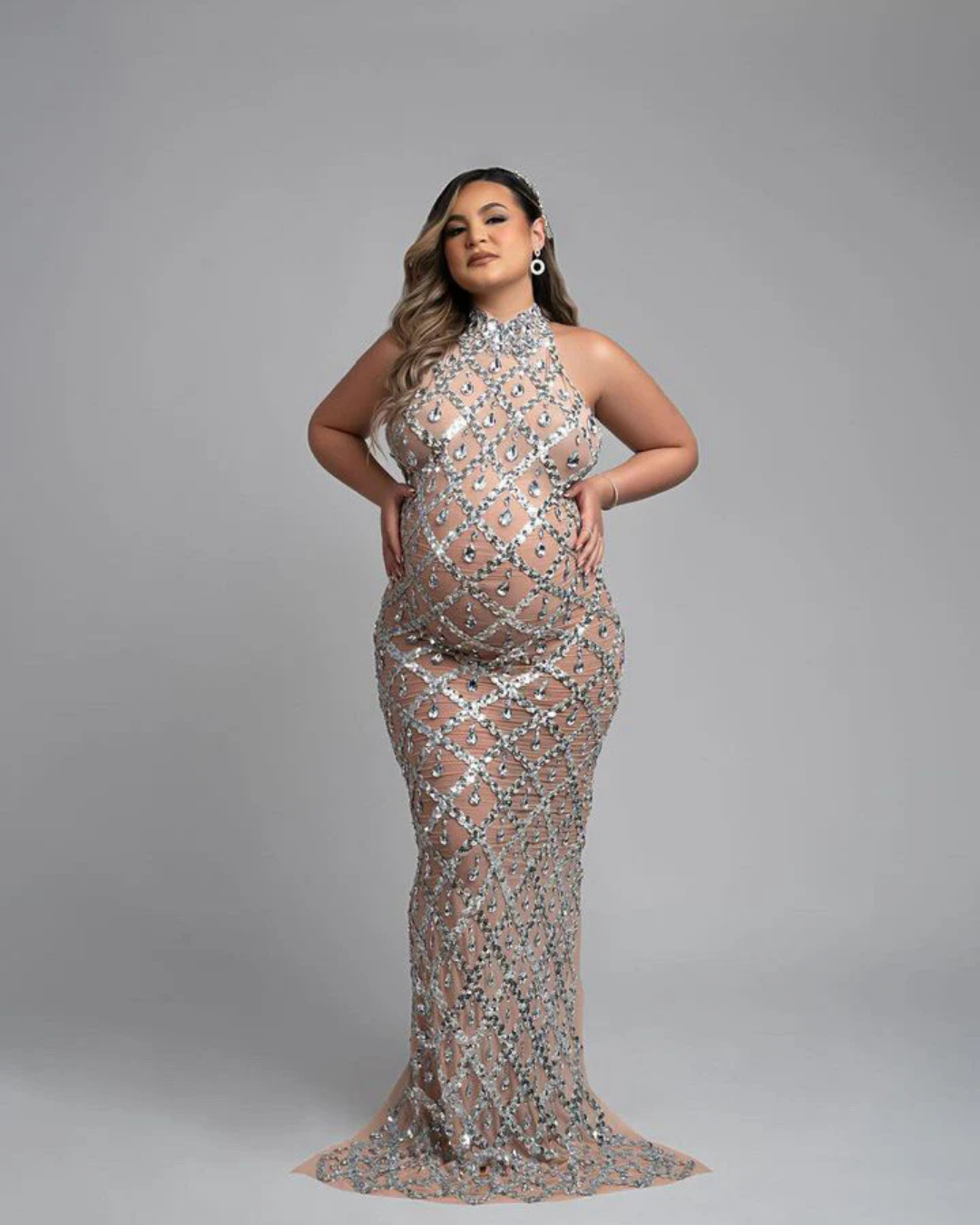 Tina Diamond Maternity Dress