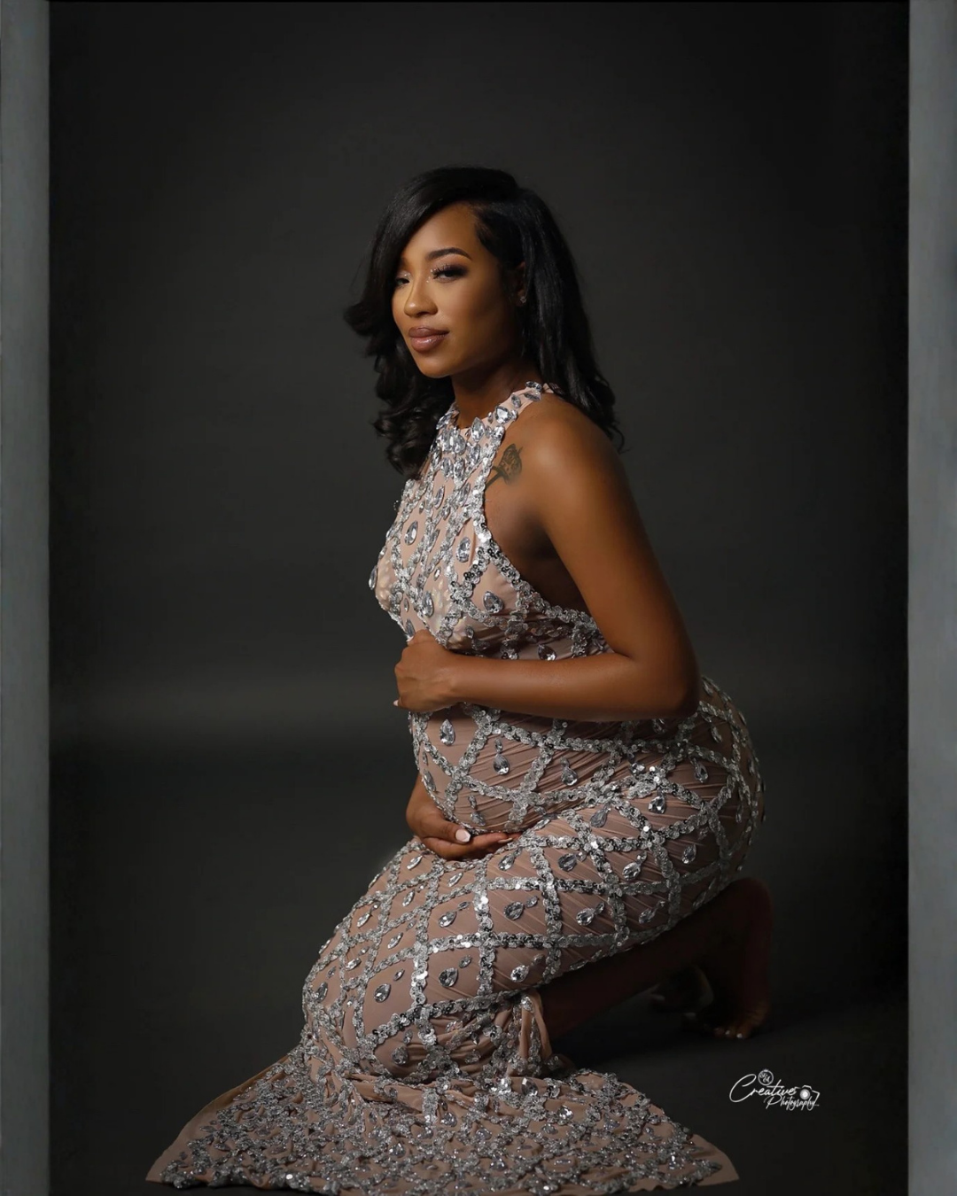 Tina Diamond Maternity Dress