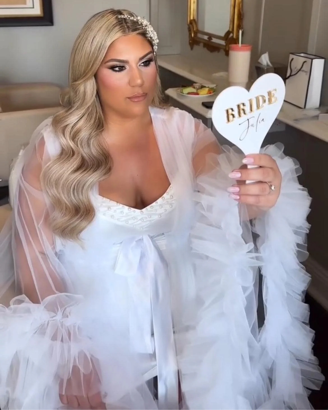 Bridal Robe, Plus Size White Wedding Robes, Wedding Day Robe, Gift For Bride To Be, Bridal Morning Robe, Gift For Her, 2025 Bride, 2026 Bride