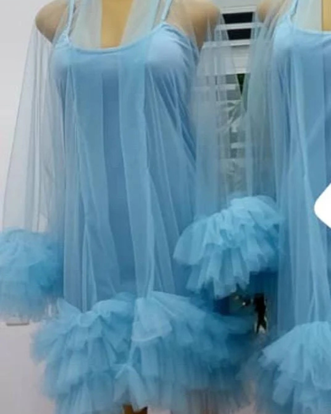 Bridesmaid Robe, Maternity Shoot Robe, Wedding Robe, Wedding Dress, Wedding Slip On Lingerie, Tulle Robe for Wedding, Bridesmaid Robe, Pyjamas Robe