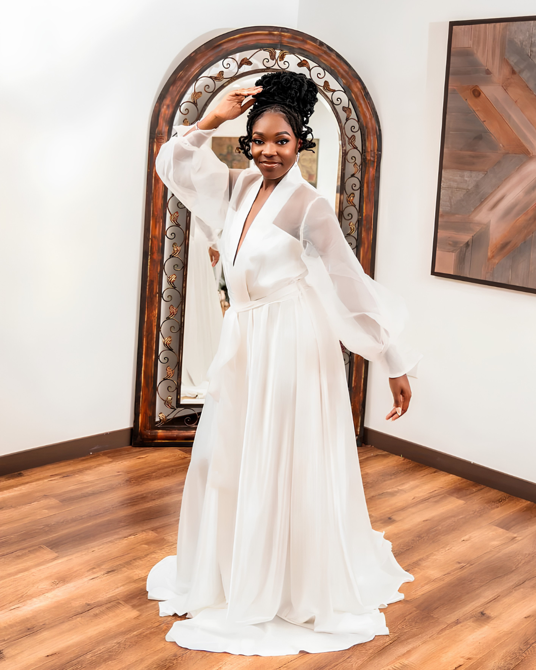 flowy robe dress By Anthropologie Flowy Robe