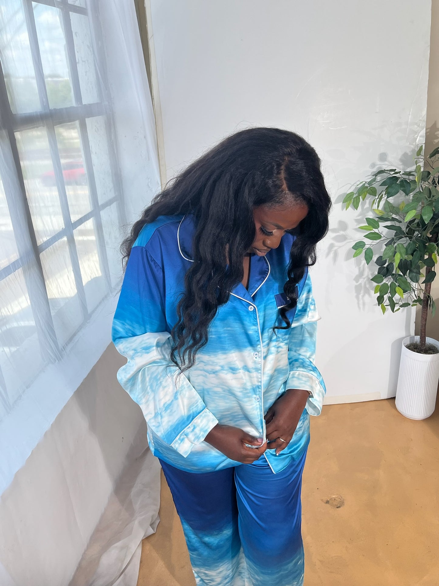 Something Blue Cloud Pyjamas (Bride)