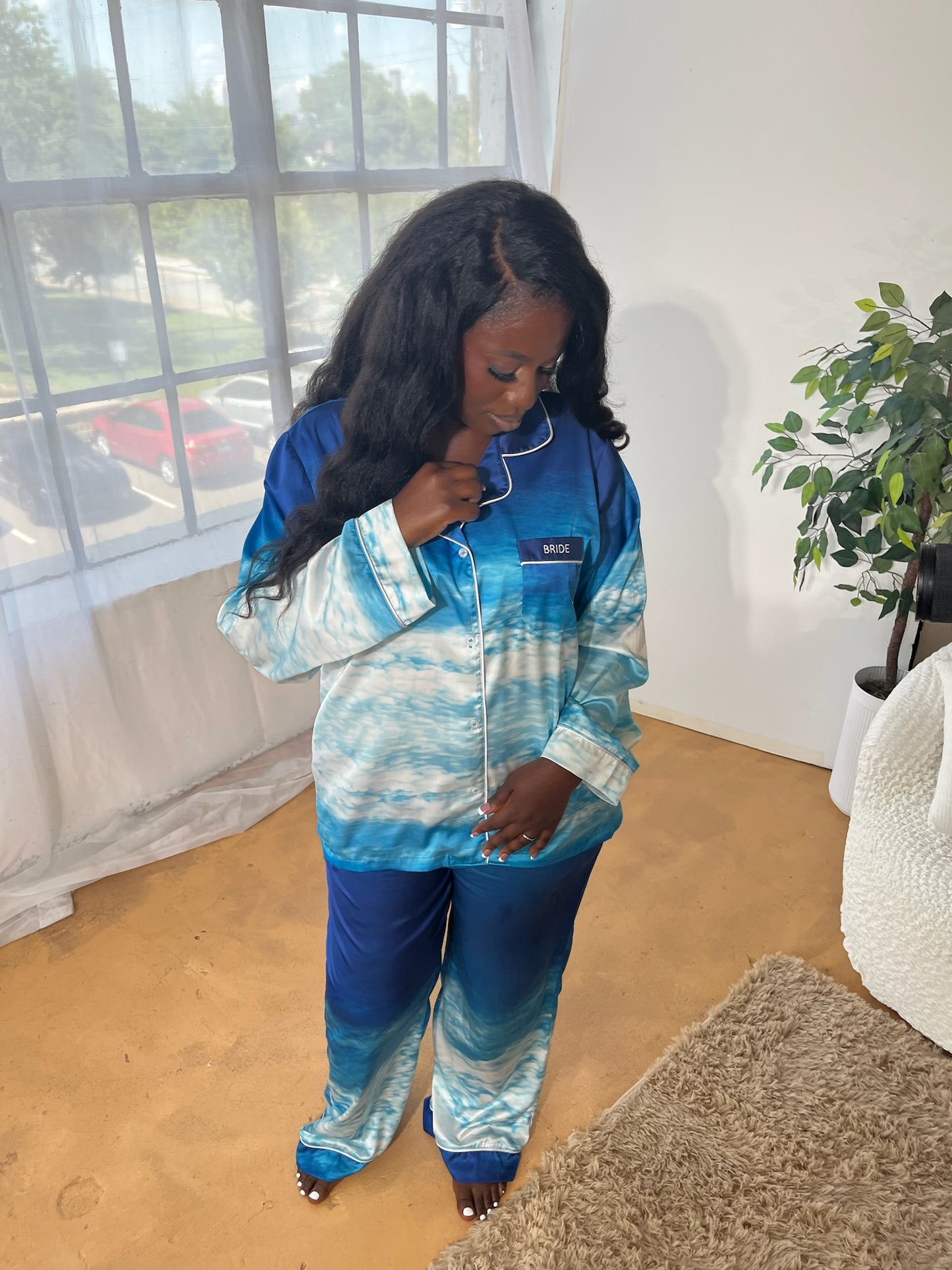Something Blue Cloud Pyjamas (Bride)