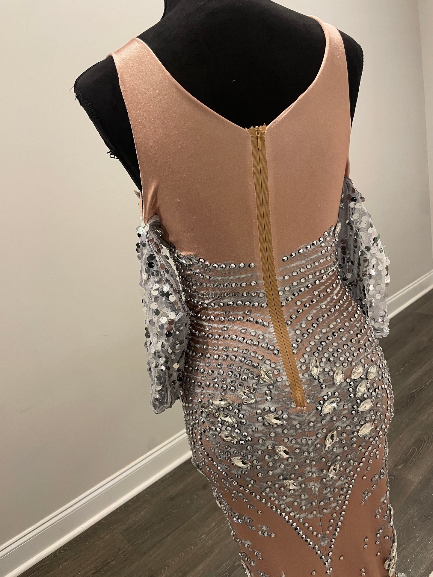 Sonya Body print Maternity Dress
