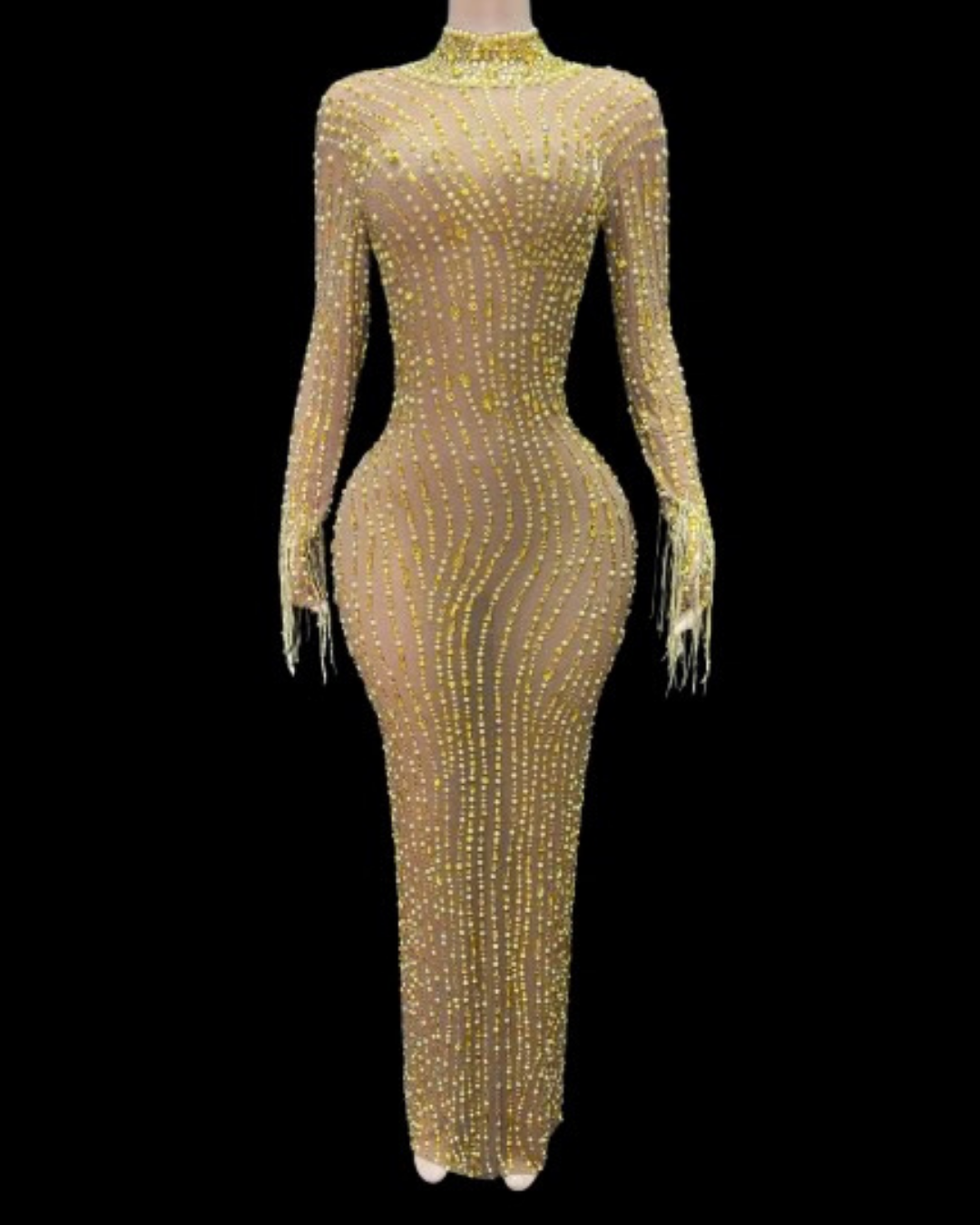 Selassie Tassel Maternity Dress