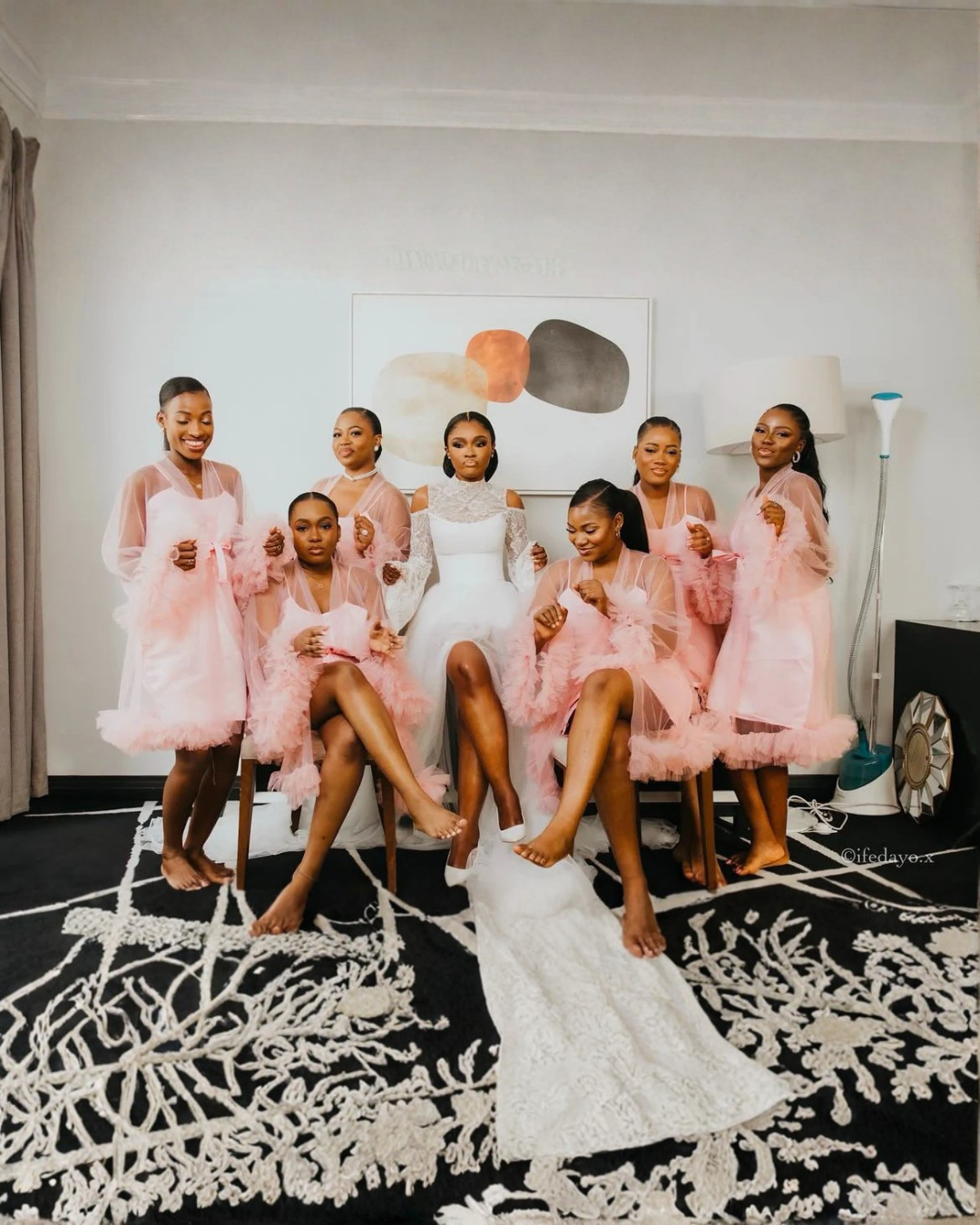 Fannie Bridesmaid Robe and Slip Dress