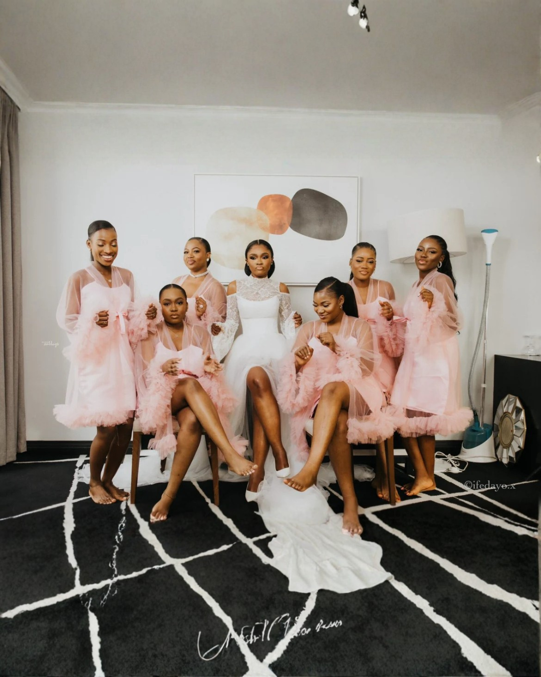 Fannie Bridesmaid Robe and Slip Dress
