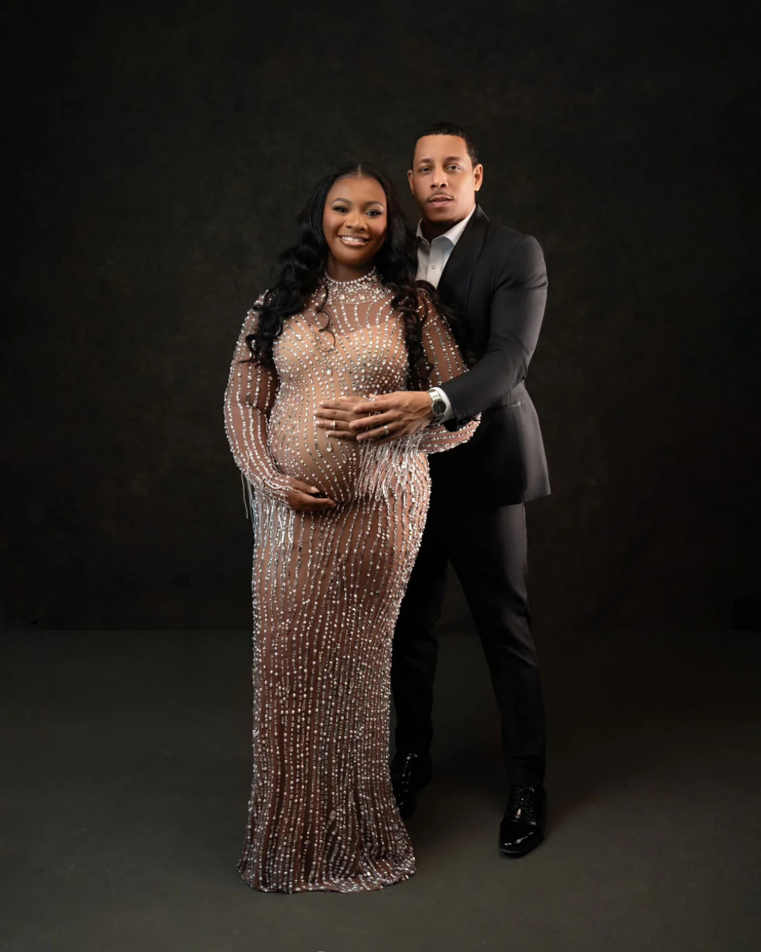 plus size maternity dress My Dream Fitted Plus Size Maternity Dress