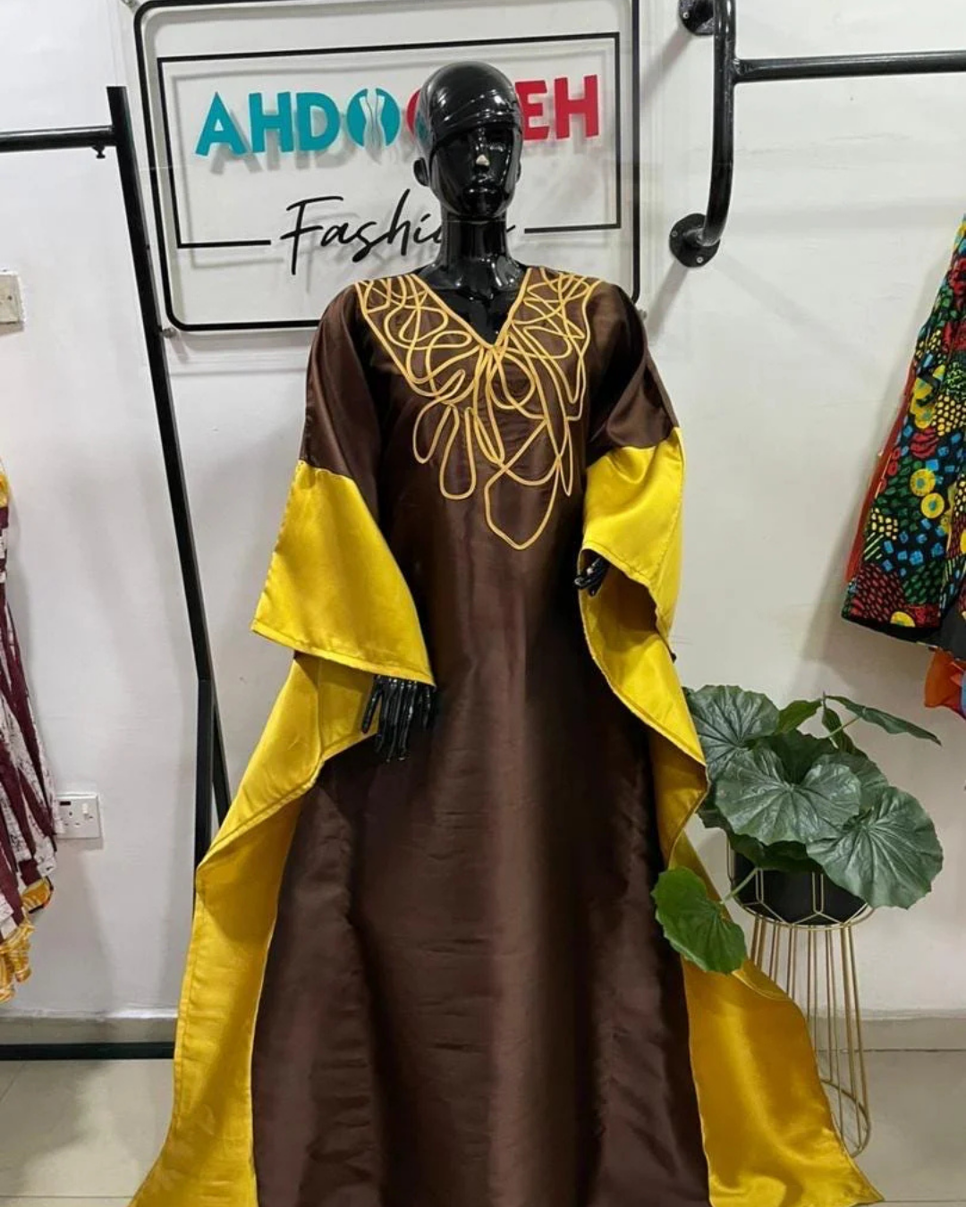 Classic Africa Bubu, Boubou, African Satin Boubou Gown, Nigerian Kaftan Outfit, Motherland Style, African Print Dress, Party Wear, Danshiki