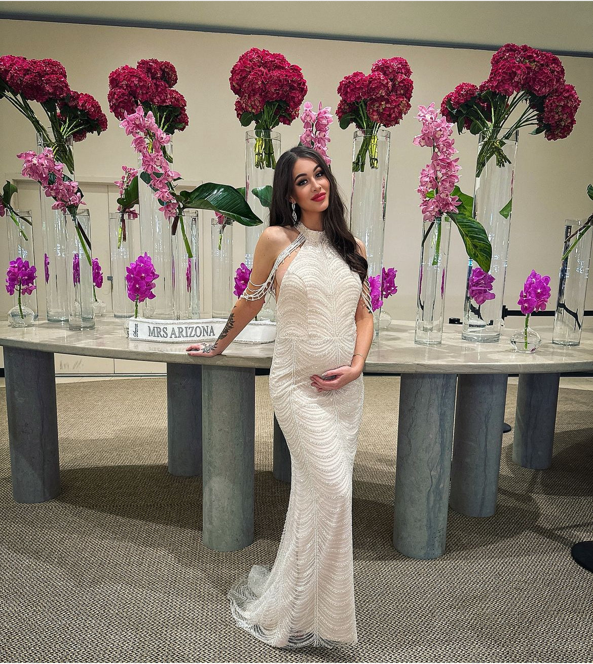 Janessa Custom Maternity dress