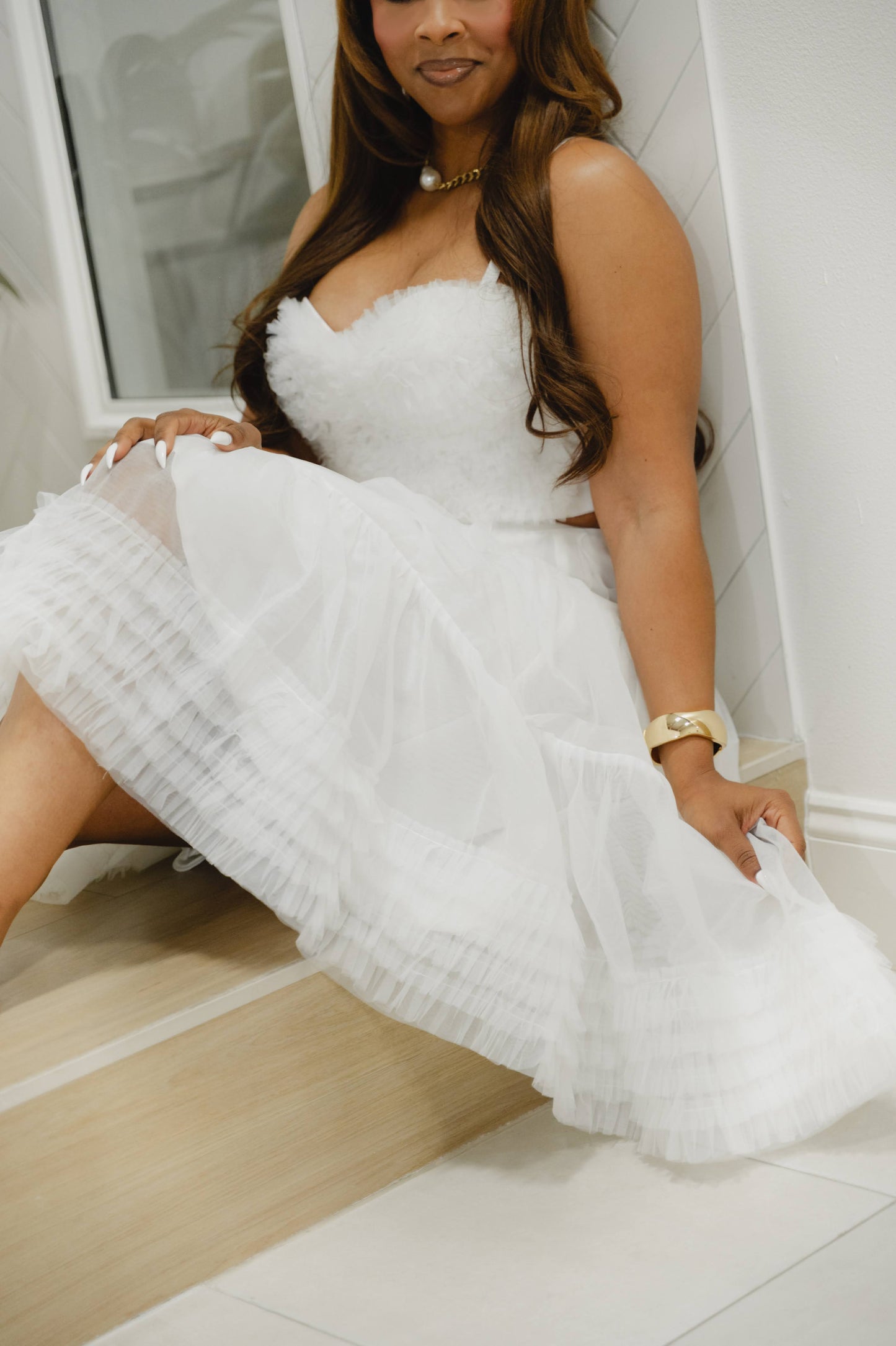 Tulle Bridal Bustier