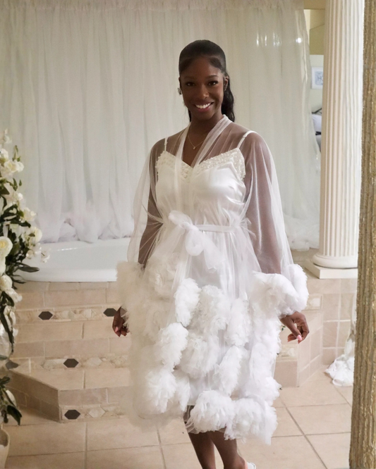 Azariah Floral Bridesmaid Robe