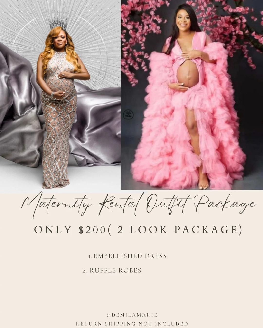 Maternity Rental Set (2 Looks)