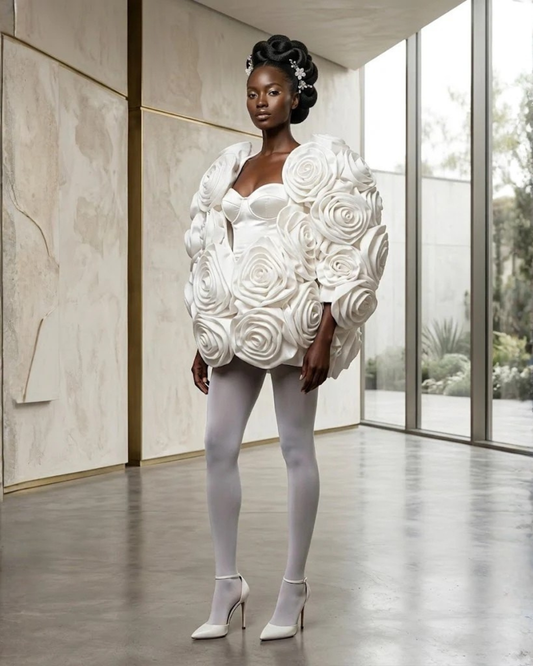 Kim Floral Bridal Jacket