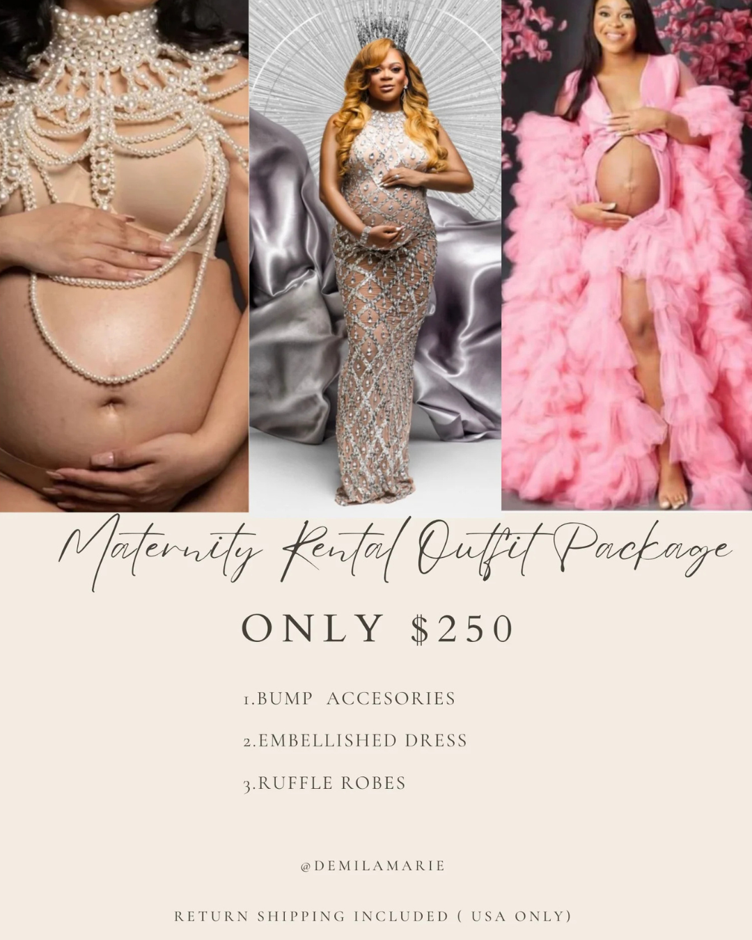 Maternity Rental Set (3 Looks)