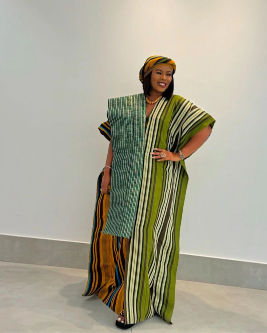 Classic Asooke Bubu, Boubou, African Asooke Boubou Gown, Nigerian Kaftan Outfit, Motherland Style, African Print Dress, Party Wear, Danshiki