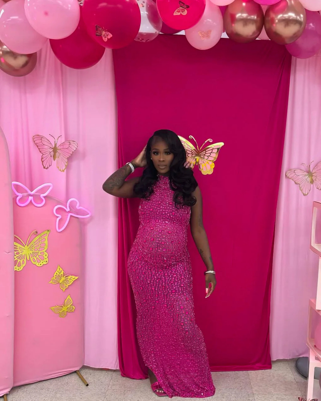 Pia Maternity Dress