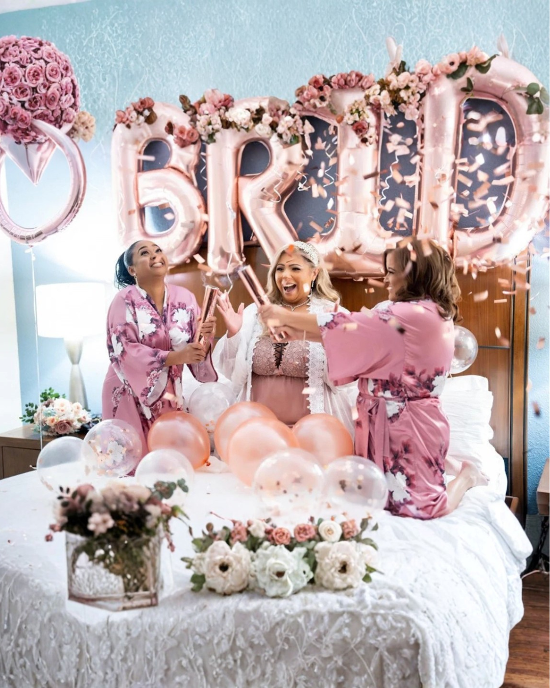 Cara Colorful Bridesmaid Robe