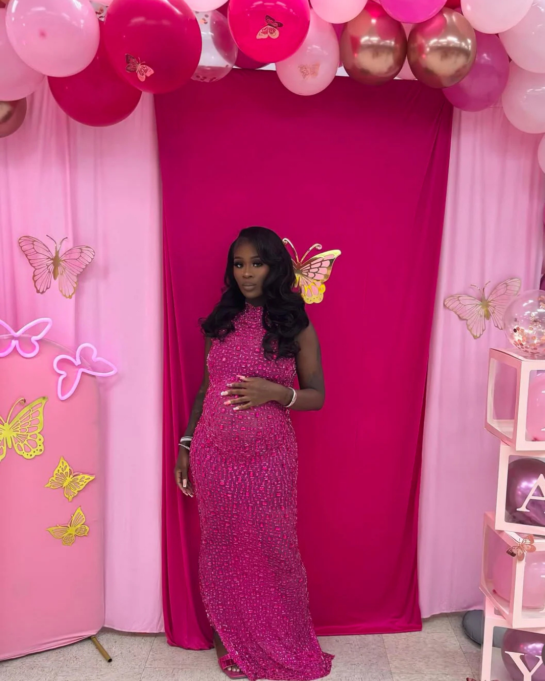Pia Maternity Dress