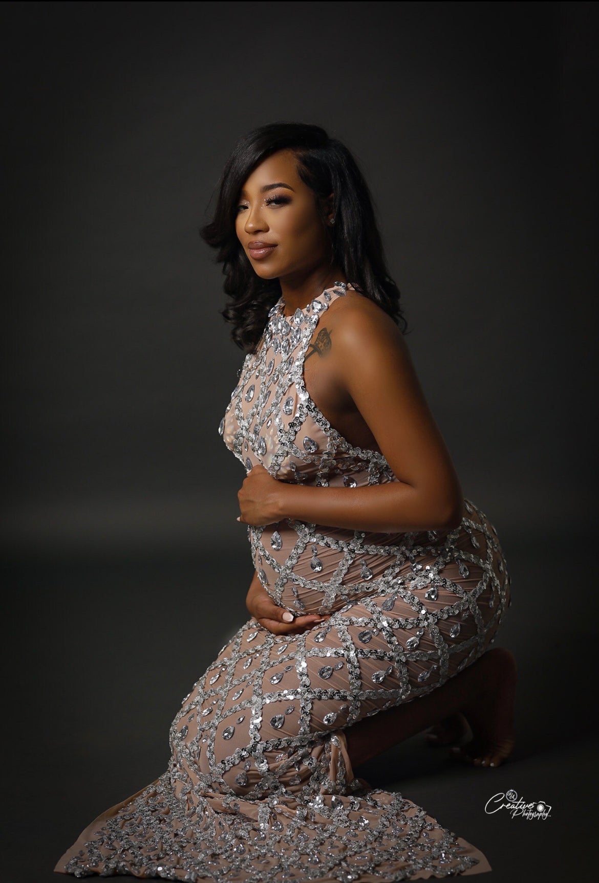 Tina Diamond Maternity Dress
