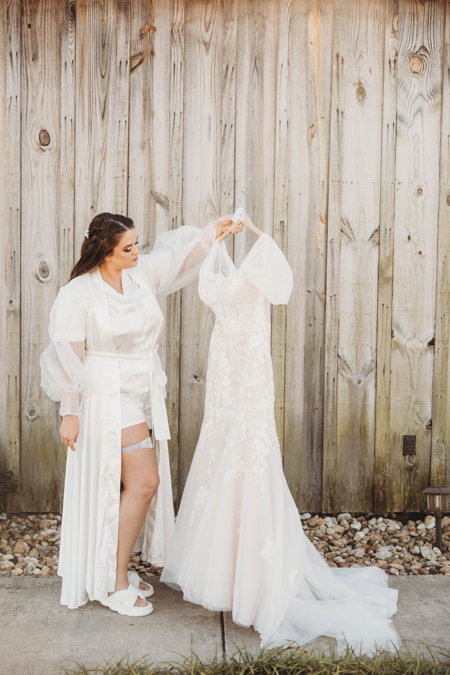 Kristin Bridal Robe (ankle length)