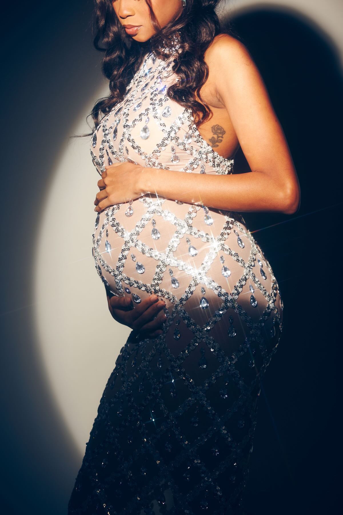 Tina Diamond Maternity Dress Tina Diamond Maternity Dress