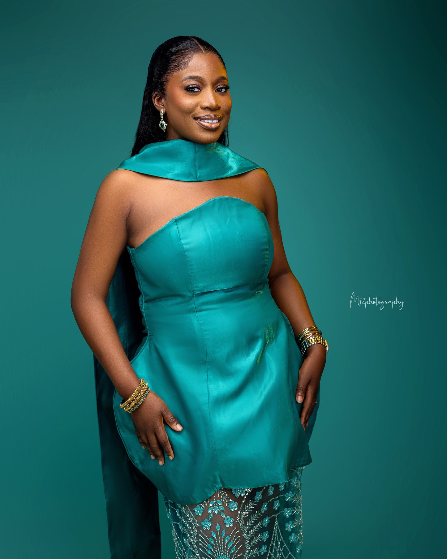 Demi Peplum Dress (Available in any custom color)