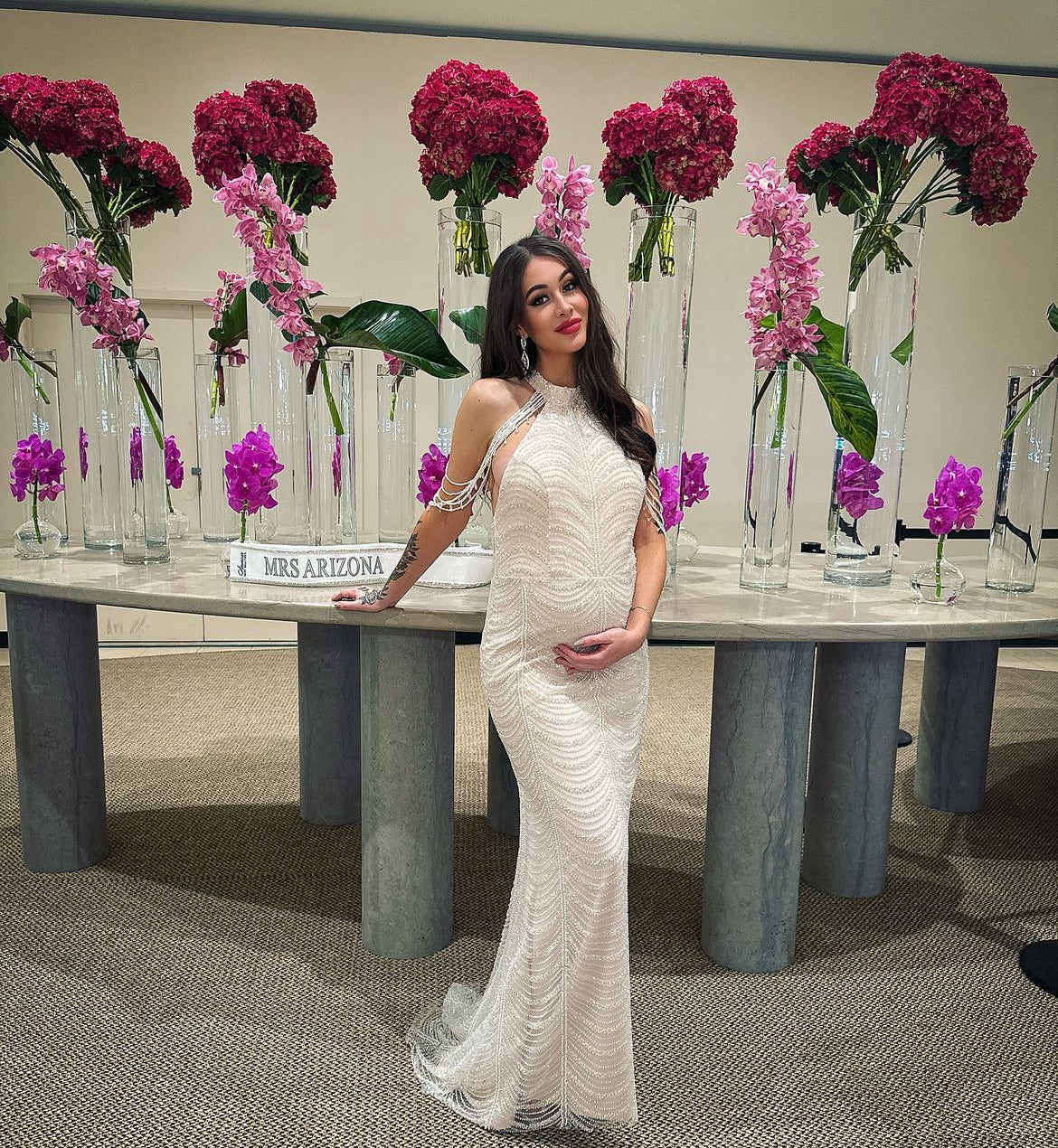 Janessa Custom Maternity dress
