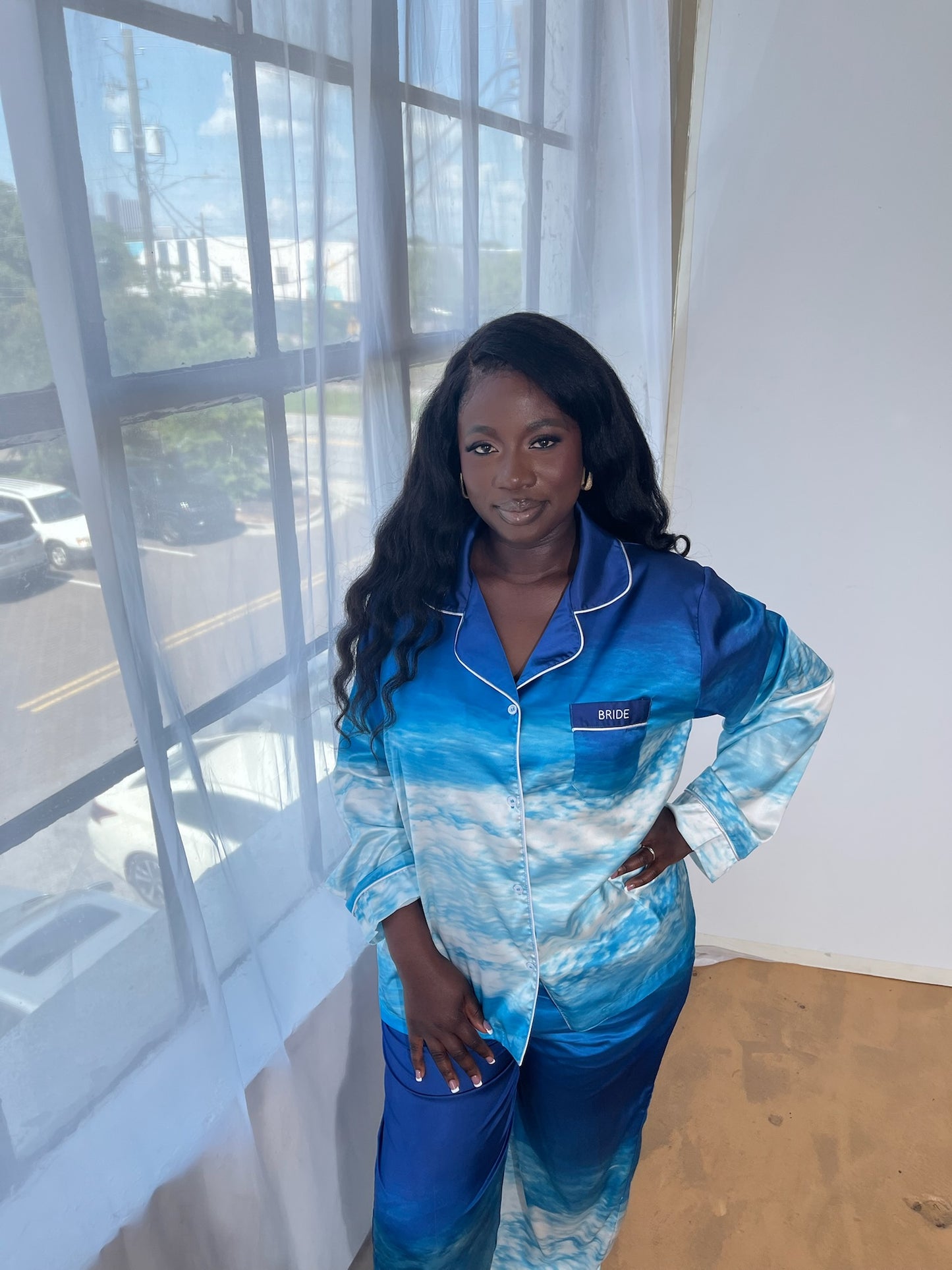 Something Blue Cloud Pyjamas (Bride)