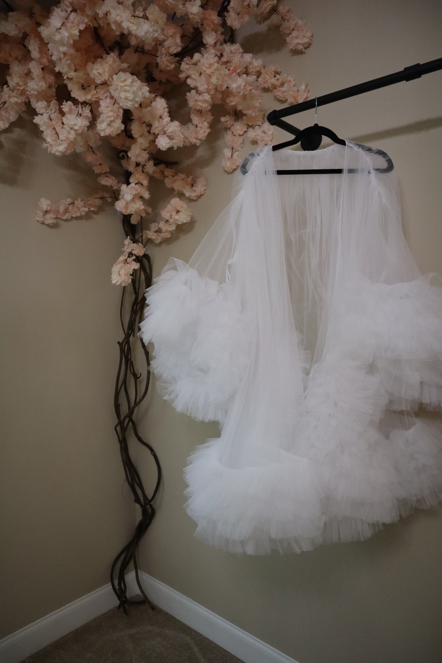 Cutie Short Tulle Robe
