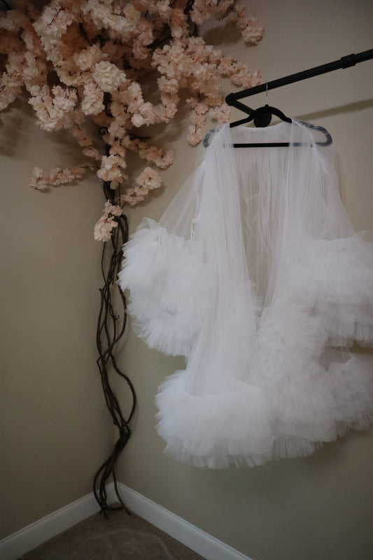 Cutie Short Tulle Robe