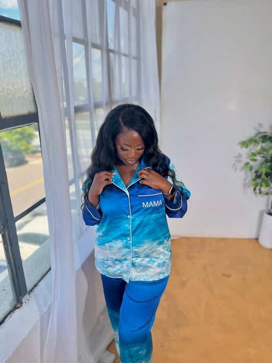 Something Blue Cloud Pyjamas (Mama)