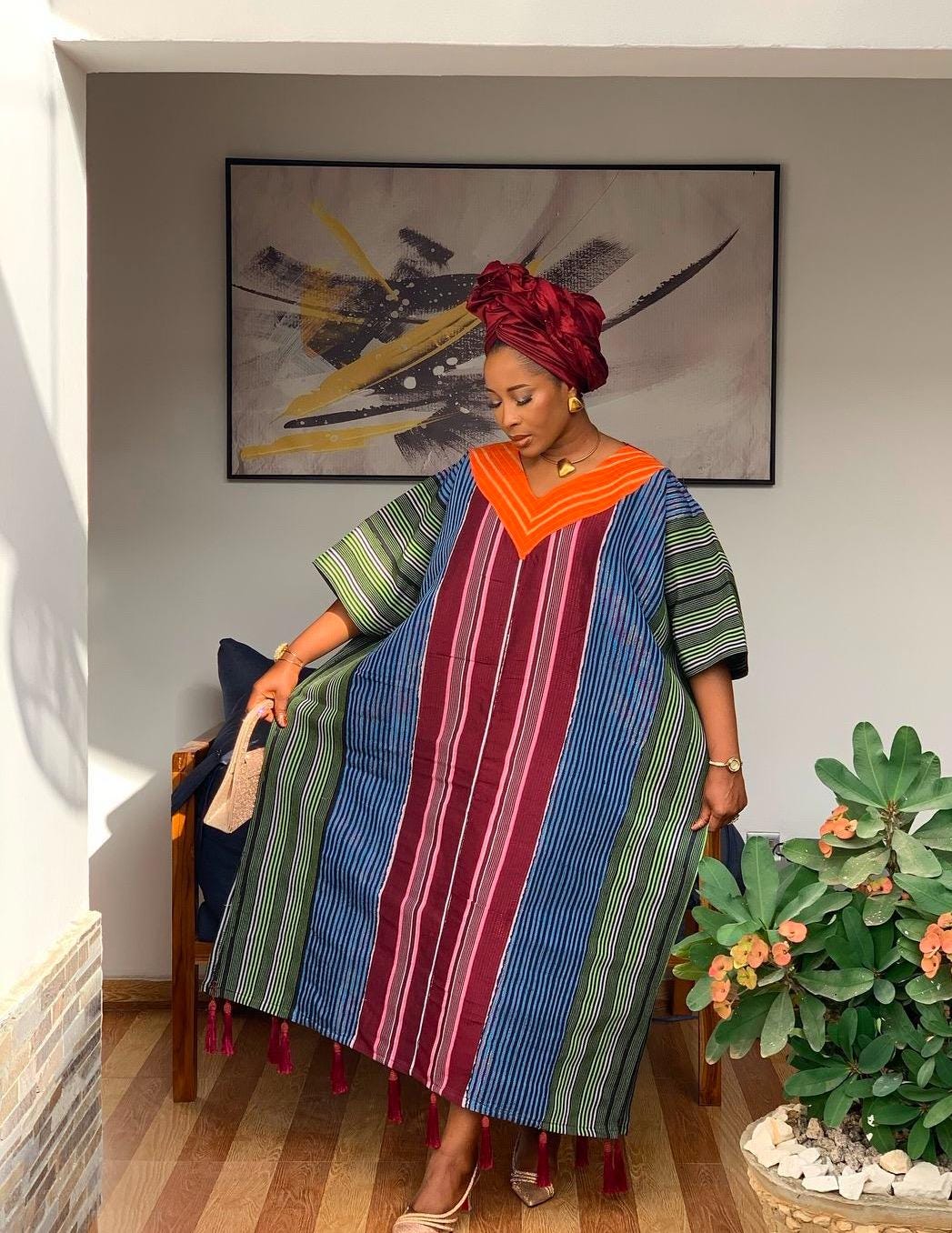 Classic Asooke Bubu, Boubou,African aso oke boubou gown, Nigerian kaftan outfit,motherland style| African print dress | Party wear| danshiki