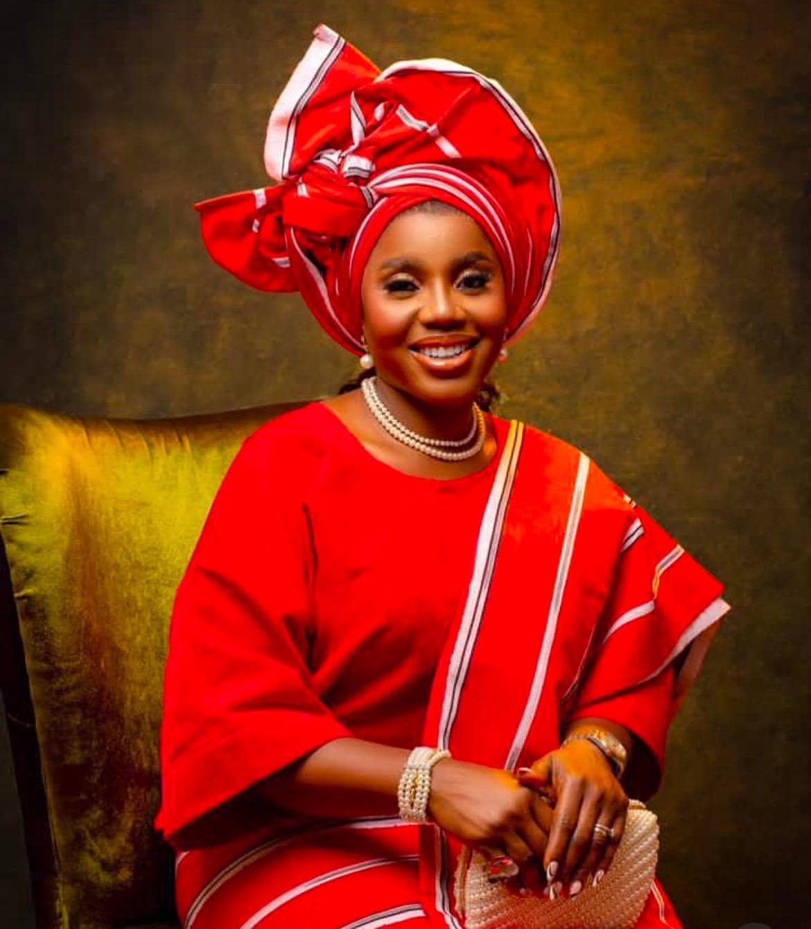 Classic Asooke iro and buba, Mother of the bride and groom outfits, 40th birthday attire, Asooke for women, Nigerian wedding suit. ASOOKE