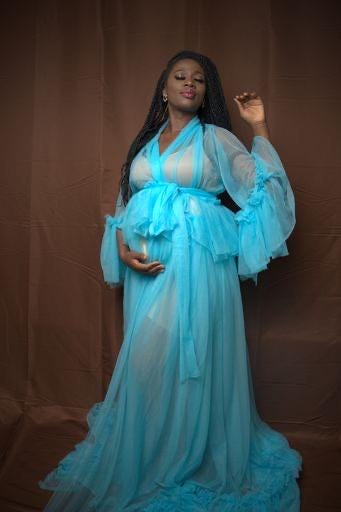 Maternity Dress for Photo Shoot, Tulle Maternity Gown, Baby Shower Photoshoot Dress, Boho Maternity Gown, Wedding Guest Dress, Gift for Her