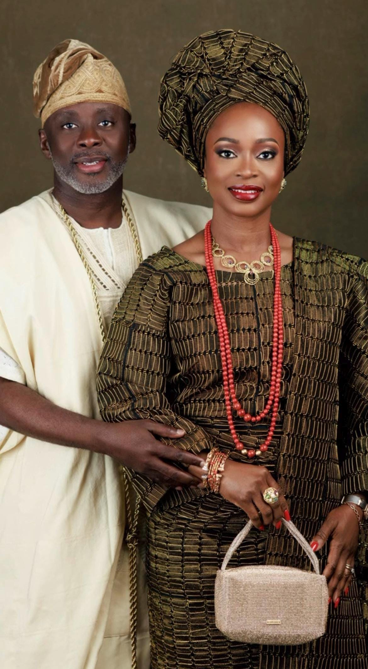 Classic Asooke iro and buba, Mother of the bride and groom outfits, 40th birthday attire, Asooke for women, Nigerian wedding suit. ASOOKE