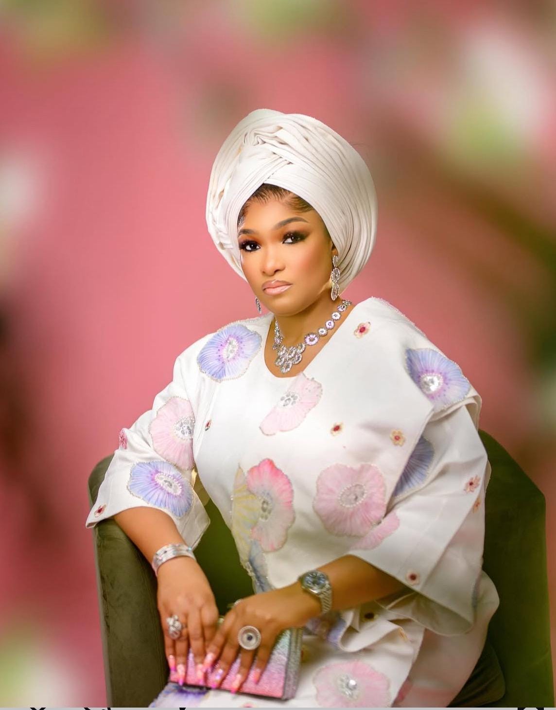 Classic Asooke iro and buba, Mother of the bride and groom outfits, 40th birthday attire, Asooke for women, Nigerian wedding suit. ASOOKE
