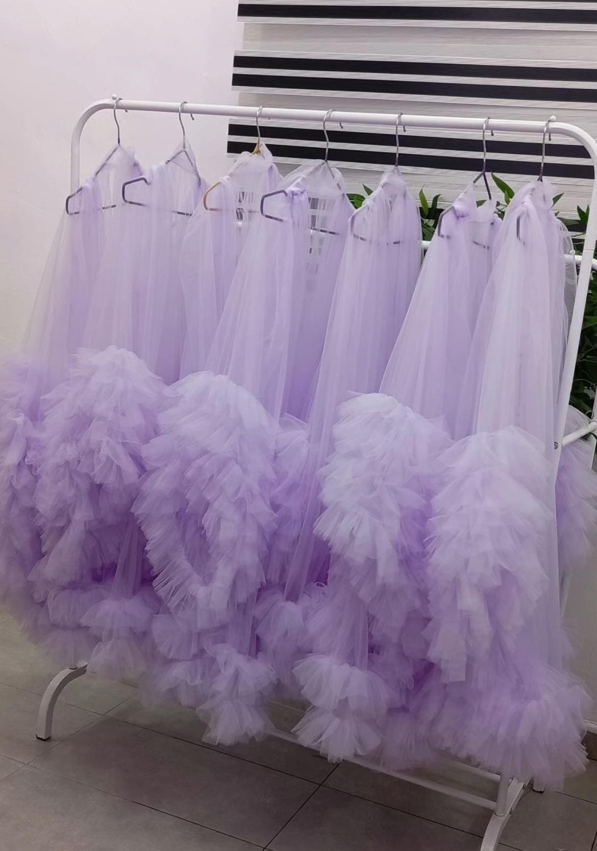 Bridesmaid robe, colored Wedding robe Wedding dress Wedding slip on lingerie Tulle robe for wedding Bridesmaid robe Pyjamas Robe