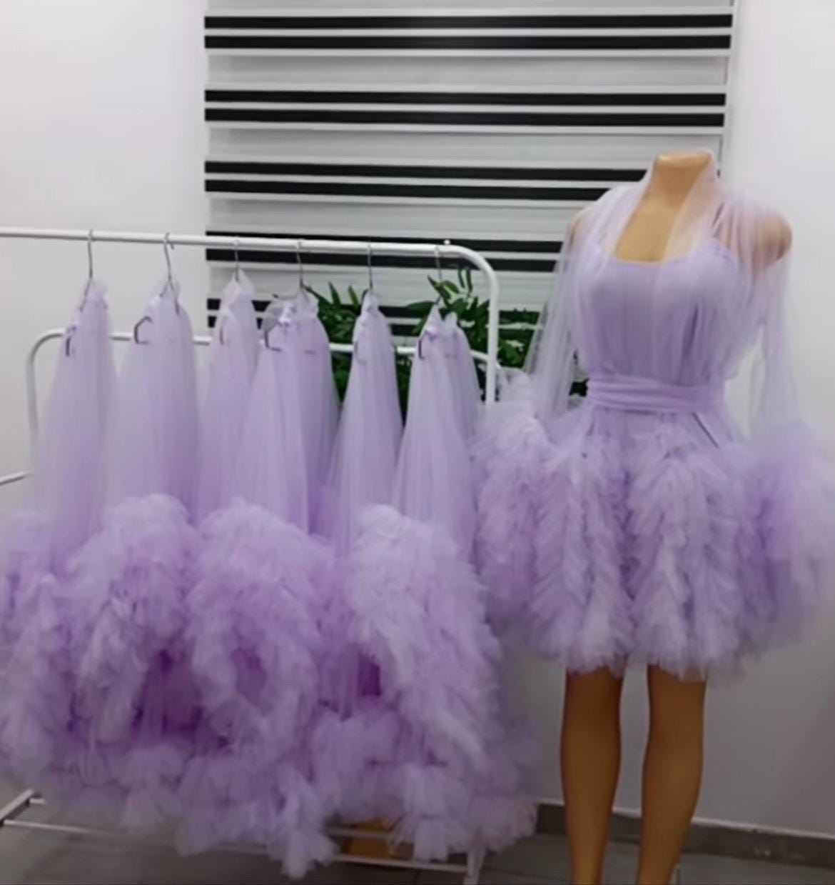 Bridesmaid robe, colored Wedding robe Wedding dress Wedding slip on lingerie Tulle robe for wedding Bridesmaid robe Pyjamas Robe