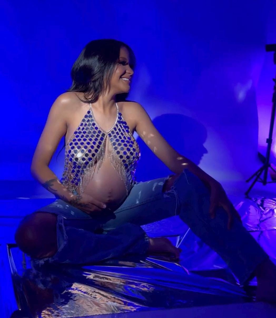 Gold Maternity accesories, Maternity necklace, Maternity Ball dress, Ocassion dress for pregnancy,Gift for Mother to be, senior photo props