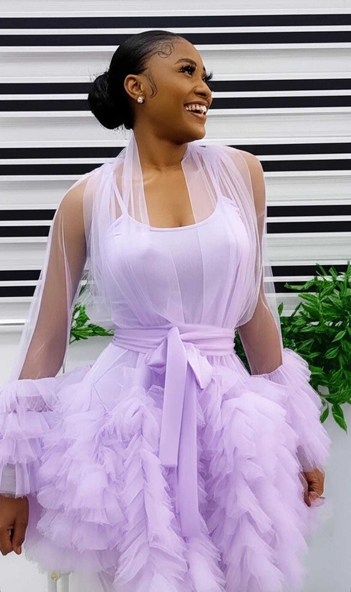 Bridesmaid robe, colored Wedding robe Wedding dress Wedding slip on lingerie Tulle robe for wedding Bridesmaid robe Pyjamas Robe