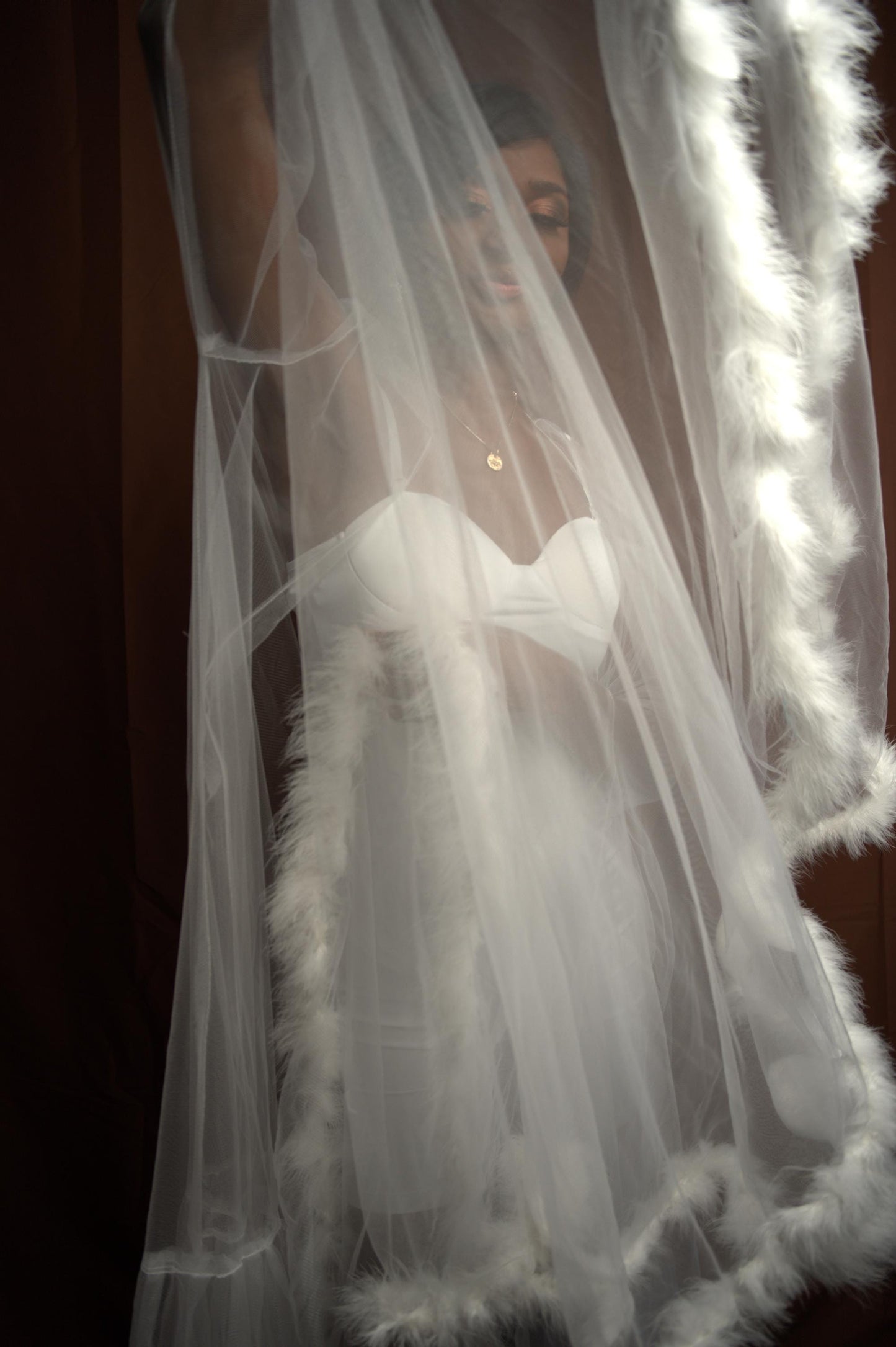 Bridal Robe, Wedding Robes, Short Tulle Robe, Wedding Day Robe,Gift for Bride to be,Bridal morning robe, Gift for her, 2025 bride 2026 bride